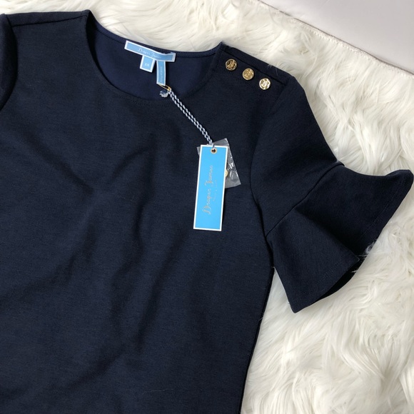 Draper James | Bell Sleeve Shift Dress - Picture 6 of 8